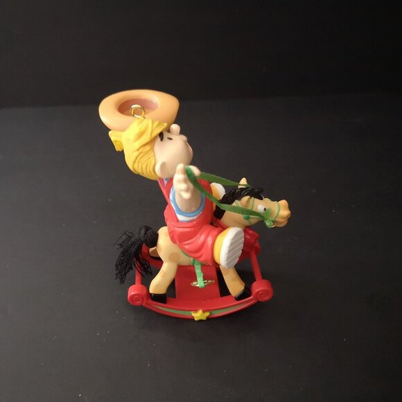 NIB Carleton Cards Dennis the Menace Cowboy Dreams Christmas Ornament - Picture 3 of 7